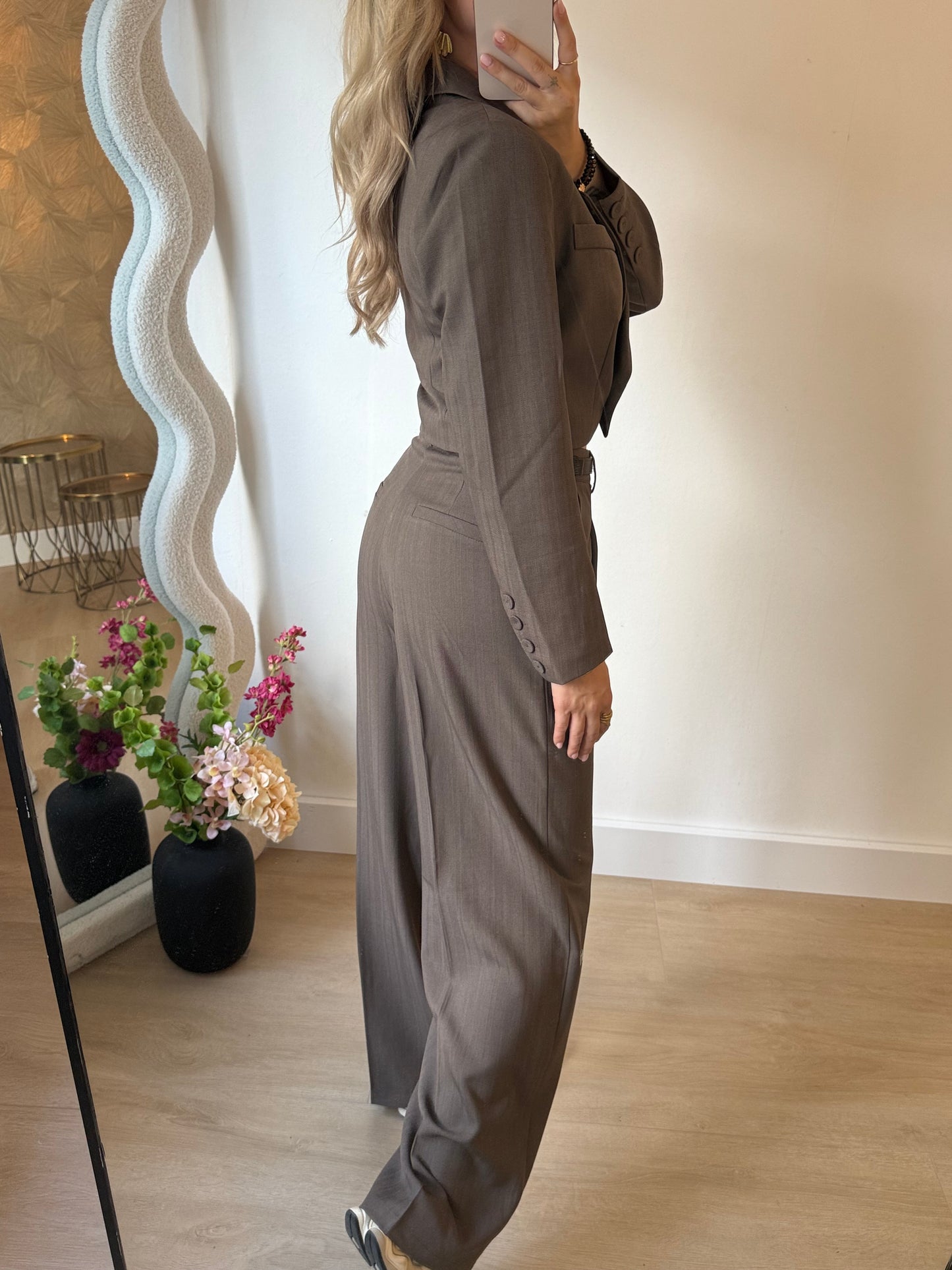 ZARA BLAZER - BROWN