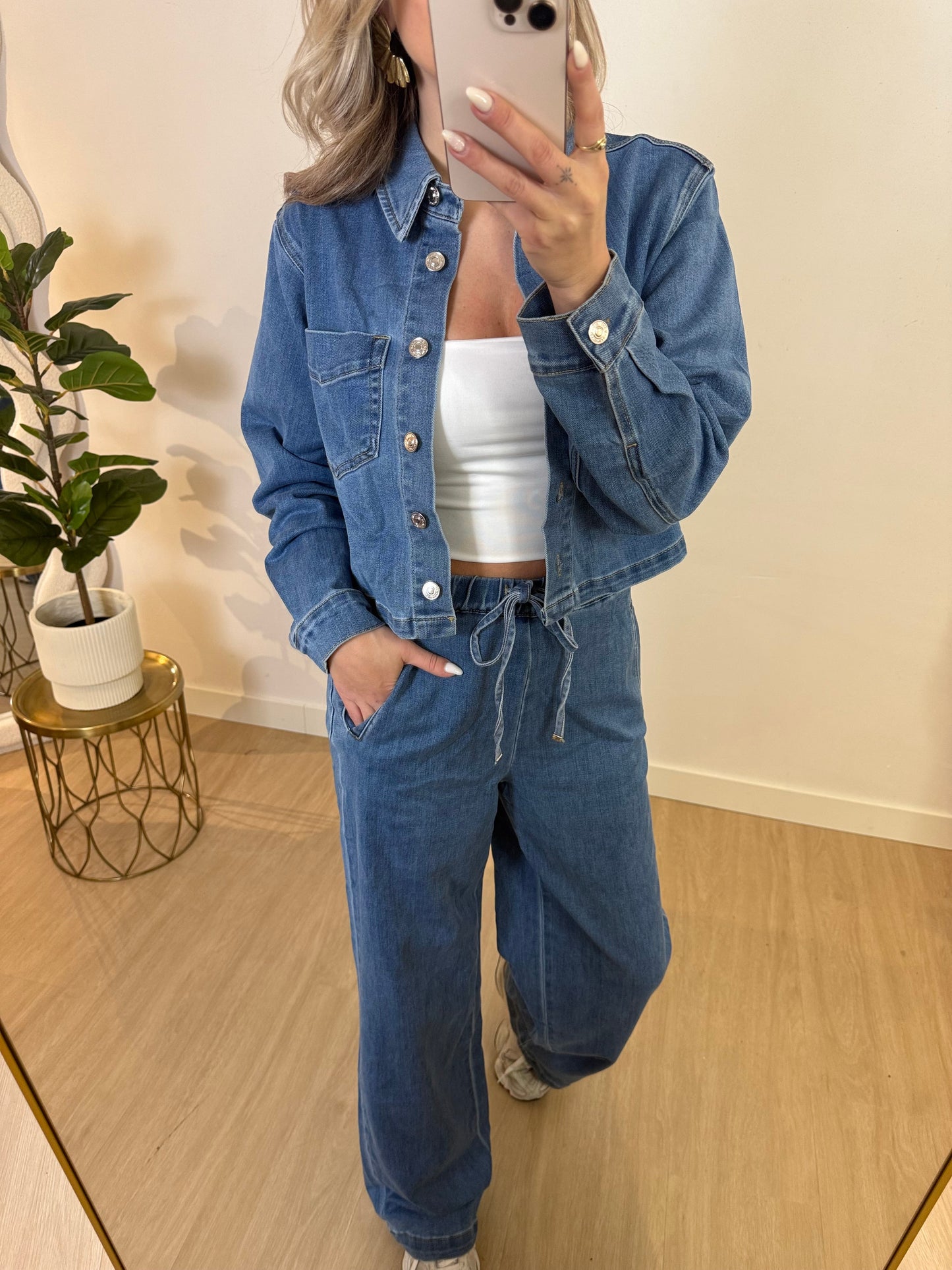 DENIM SET - PREGGY PROOF STYLISH