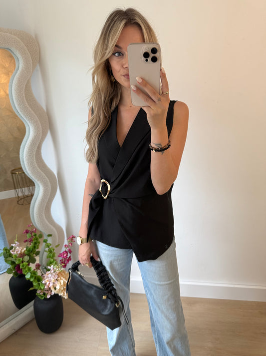 JOAN GILET - BLACK
