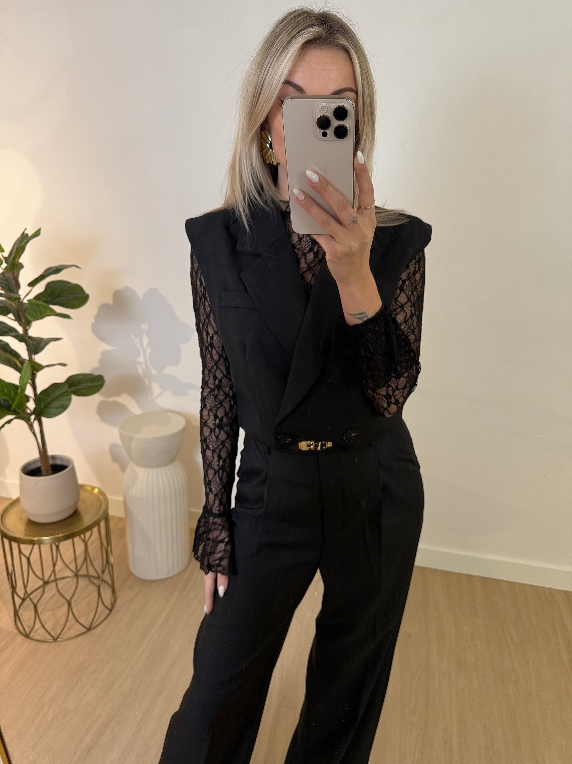 ZARA GILET - BLACK STYLISH