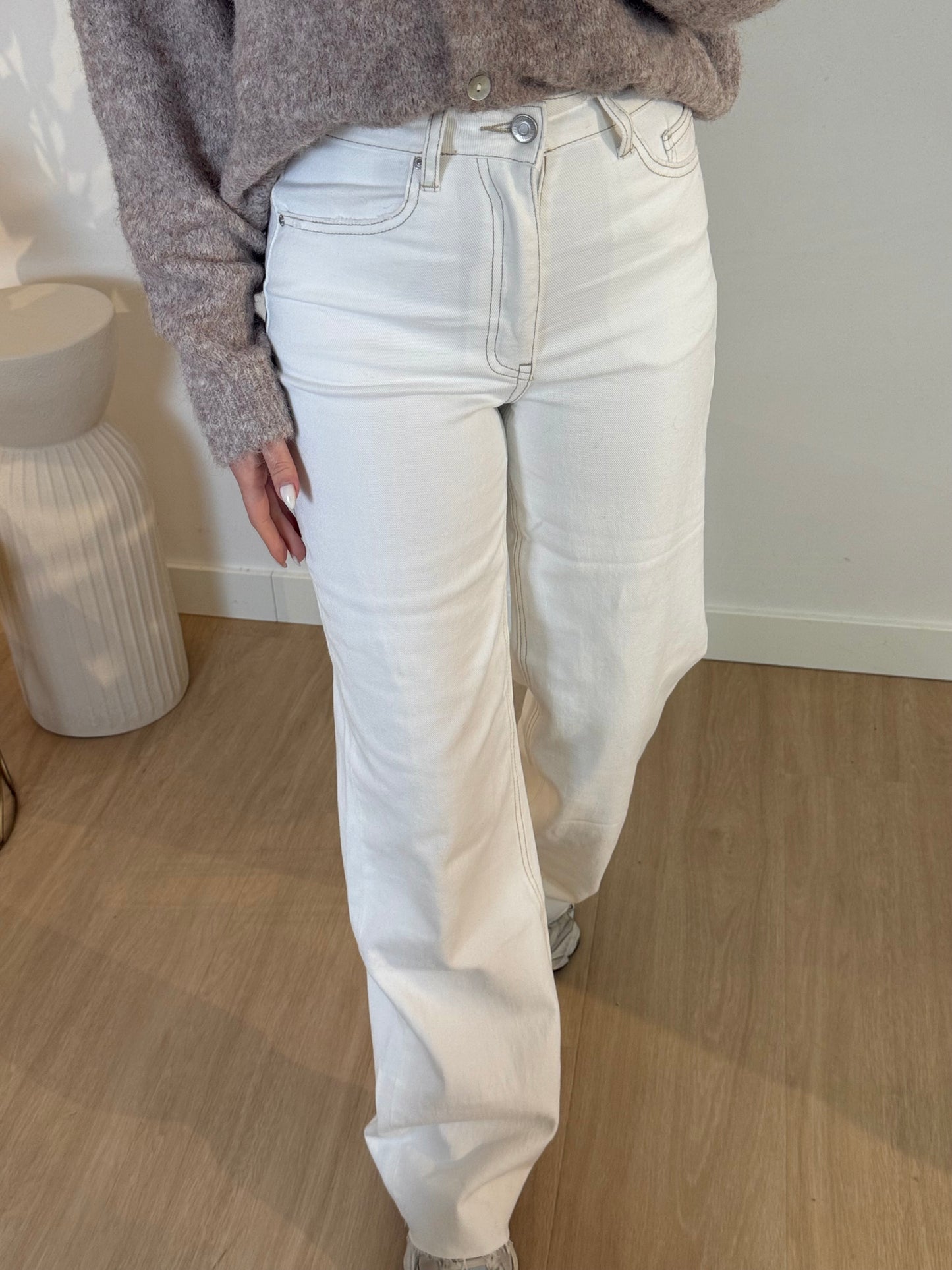QH JEANS TALL - OFF WHITE STYLISH