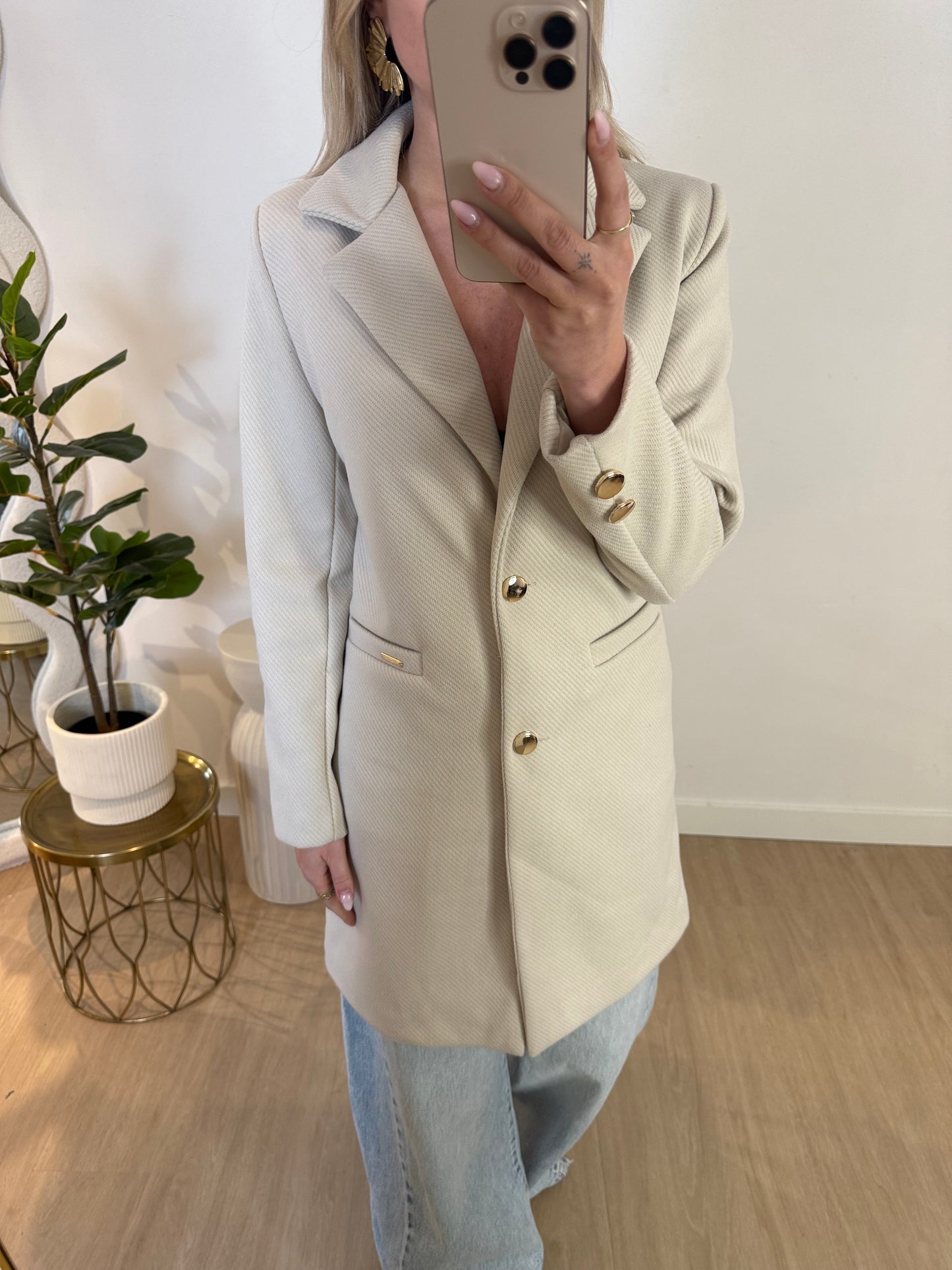 LYNN COAT - BEIGE STYLISH