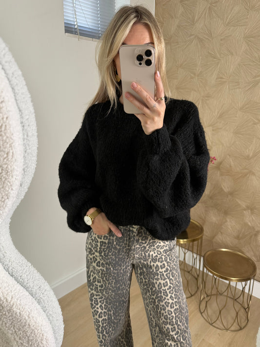 SANNE SWEATER - BLACK