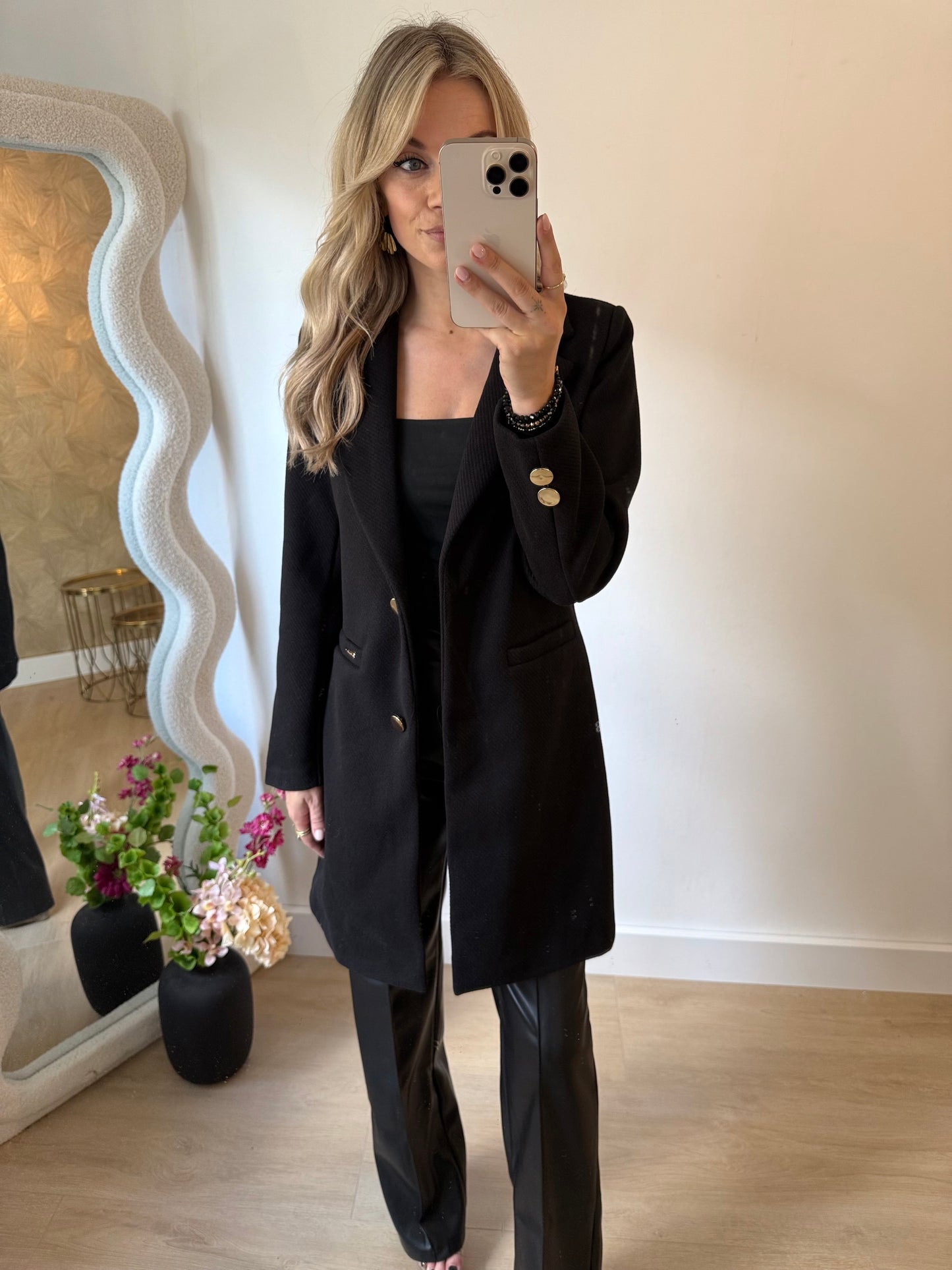 AIMÉE COAT - BLACK