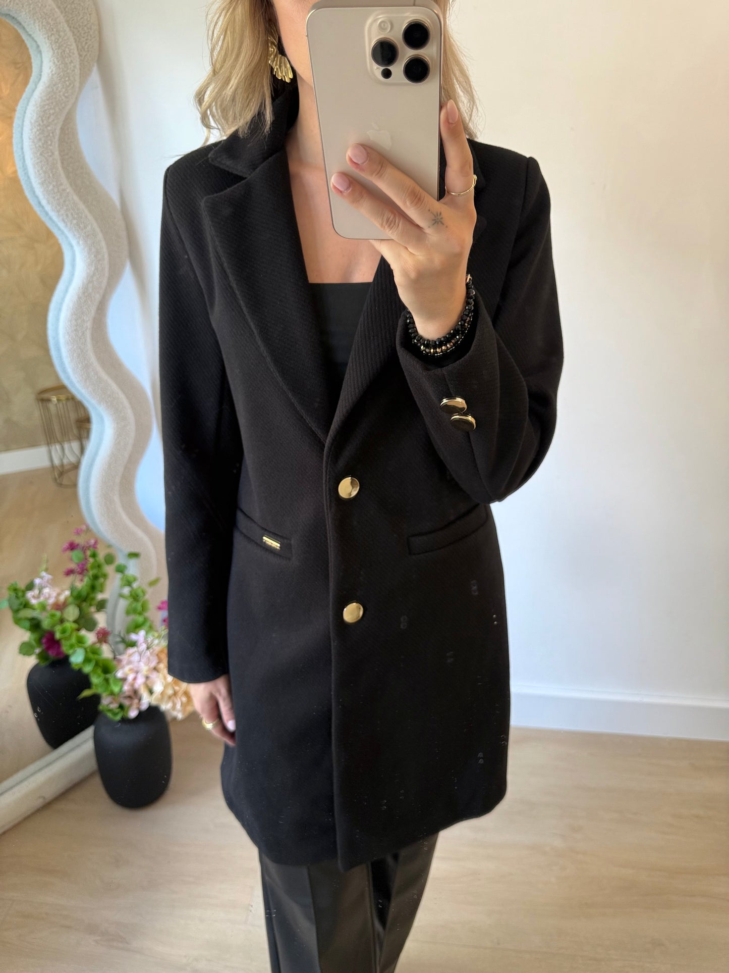 AIMÉE COAT - BLACK