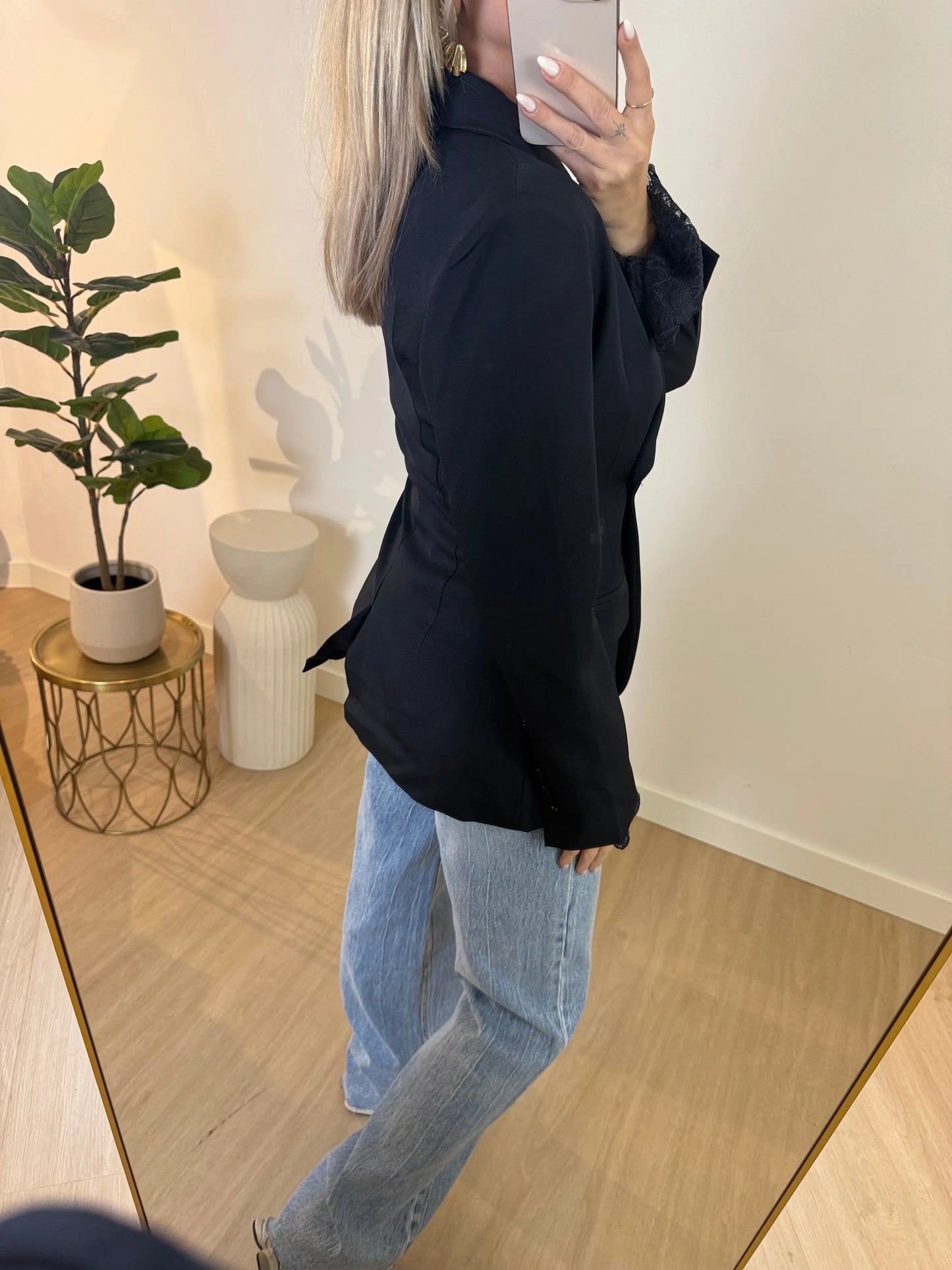 JOY BLAZER - NAVY STYLISH